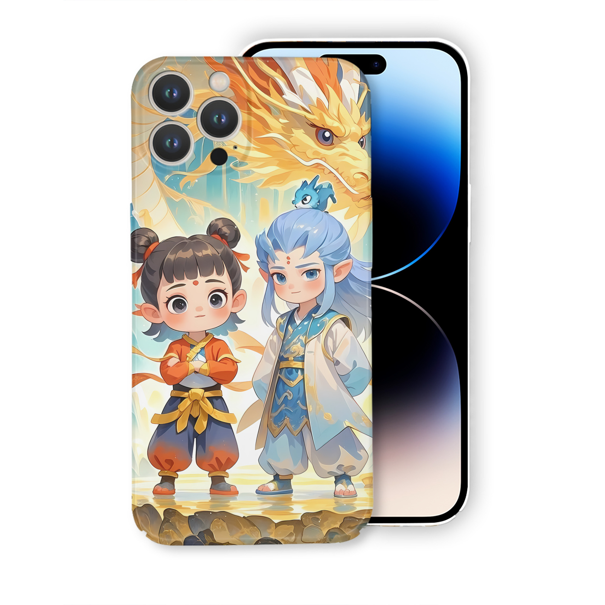 （画像用） Ne Zha 2 ナタ 魔童の大暴れ 【iPhone 14シリーズ対応】ハードケース